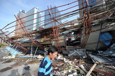 海南因台风威马逊损失超百亿 22人死亡或失踪